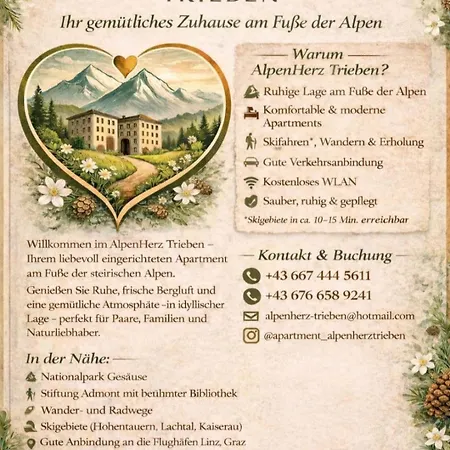 Alpenherz Apartment Trieben